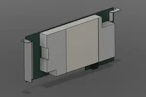Accurate 3D model of the AMD BC-250 board