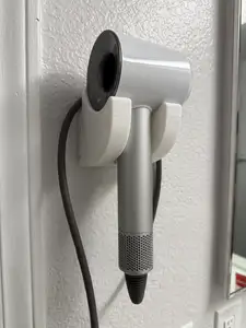 Dyson Hair Dryer Wall Mount with cable management