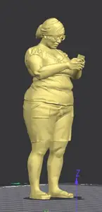 Personaje femenino de GTA5 / Female character from GTA 5