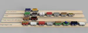 BRIO LIDL IKEA Train: BabyTrains MINI - Cargos cars and cargos (Nákladní vagóny a náklady)
