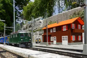 Station for LGB Model Railway (Scale G)
