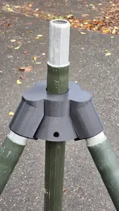 Tripod Adapter Base for Military Style Masts