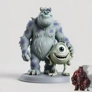 Monsters Inc. (Bob Razowski & Jacques Sullivan)