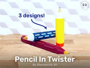 Pencil In Twister (Assembly + Print-In-Place beta!)