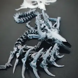Articulated skeleton Dragon