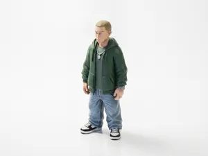 Eminem Figurine Celebrity Musician 3D Printable