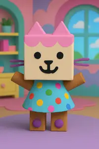 Baby box from Gabby's dollhouse