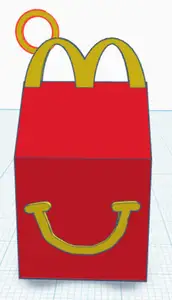 McDonalds Happy Meal Keychain