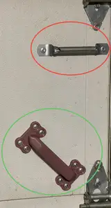 Rollup Garage Door Inside Handle