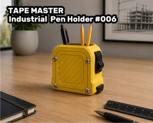 Industrial Tape Measure Pen Holder #006