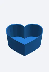 heart-shaped flowerpot