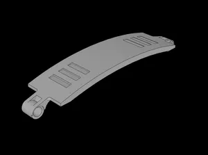 Lego Compatible (18944.dat) Technic Panel 3 x 13 Curved