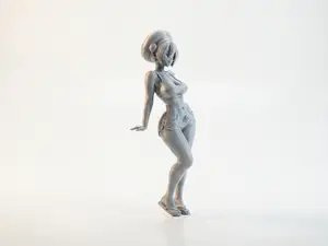 Toph Figurine Avatar Anime Collectible 3D Printable