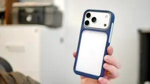 iPhone 17 Pro Max Dual-Material Bumper Case (IDEX TPU + PLA)