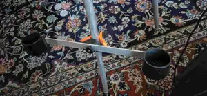 Spare part fishing sea tripod - lower rod-rest
