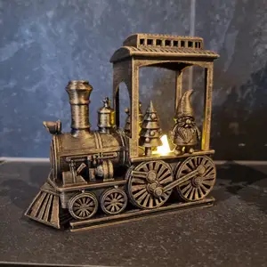 Retro steam locomotive tea led light
