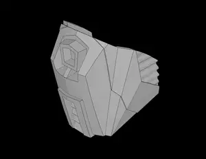 Lego Compatible (98592.dat) Hero Factory Shoulder / Knee Armor