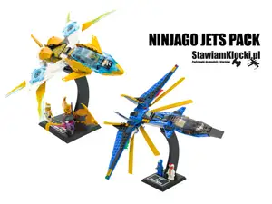 Display Stand for LEGO Ninjago Jets 71770, 9442, 71704, 70721