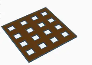 base plate for star wars toy
