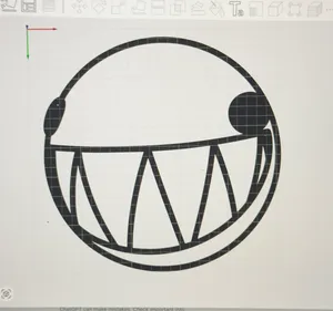 TADC Bubble Silhouette Wall Line Art