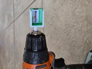 Drill Attachment for Pencil Sharpener