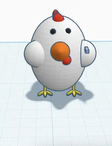 chicken with gun