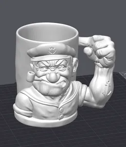pop eyes cop koozie