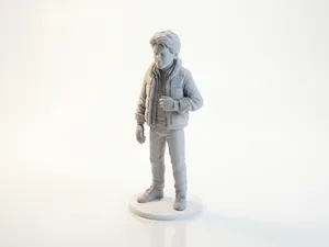Marty McFly Figurine Movies & TV 3D Printable