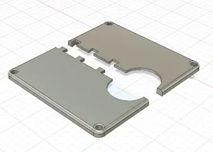 Wall Cable Pass-Through Plate (100x100mm, Split Design, Screw Mount)