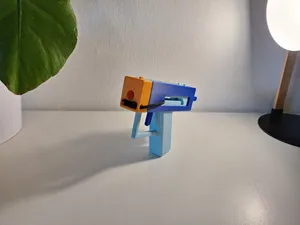 The "Kestrel" // An (almost) fully 3D printable foam dart Stringer Blaster