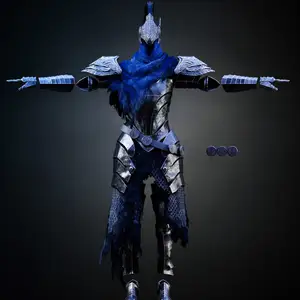 DARK SOULS KNIGHT ARTORIAS FULL PLATE ARMOR COSPLAY LIFESIZE – HELMET PACK FAN ART STL