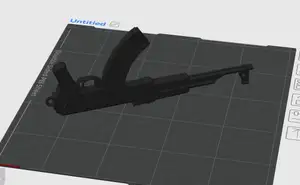 AK 47 keychain (no-stock)