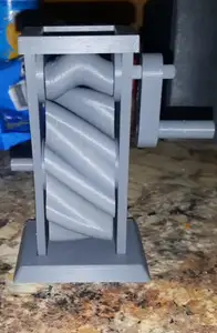 Eccentric cycloidal gearbox (fully 3D printable) based on the late Robert Murray Smith's design