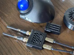 Single & Double Xiaso ESP32-C5 Cases with SMA Mount