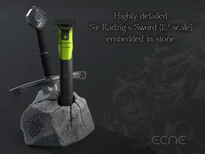 Sir Radzig's Sword Embeddedin Stone