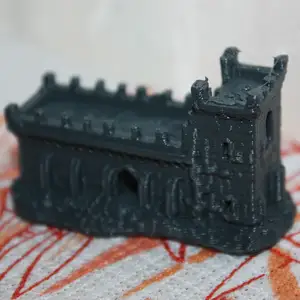 FDM supportless Wargame terrain Battlement Tower Terrain