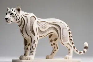 Gepard, Hexa Skulptur
