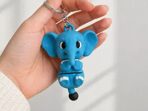 Cute Flexi Elephant - No Supports