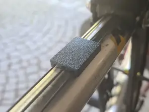 Bicycle Frame Cable Protector for Child Seat Mount