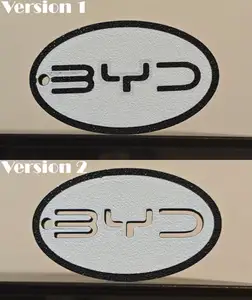 BYD Auto Logo Keychain