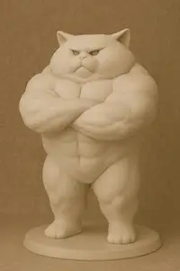 MUSCULAR CAT