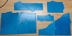 Warhammer 40,000 Terrain Footprint Templates – 11th Edition Compatible
