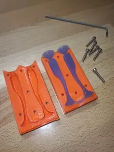 Soft Plastic Fishing Lure Mold (2-Part)