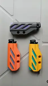 EDC case for a Cricket lighter with a bit holder