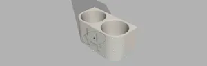 Cup och Can holder for H-boat