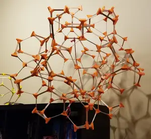 Popsicle Stick Truncated Pyramid Dodecahedron V2