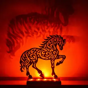 Stallion LED Light Decor - easy print