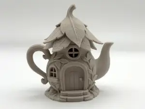 Teapot Fairy House