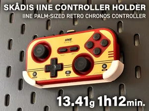 IKEA SKÅDIS Holder for IINE Retro Chronos Controller