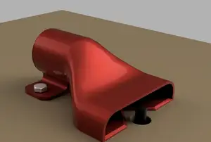 Dust hood for router table (for 35, 38, 50 and 100 mm)